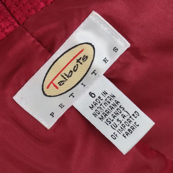 TALBOTS PETITES LADIES SILK/WOOL BLEND LUXURY JACKET (USA) - Picture 15 of 17